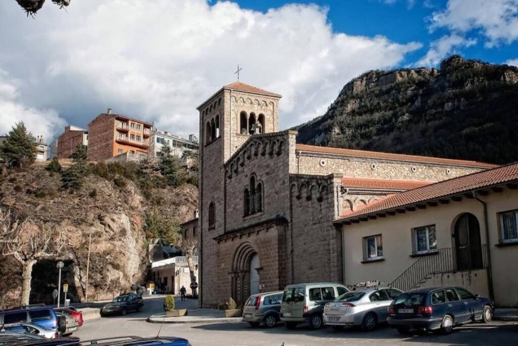 Cal Cinto - Apartamento Rustico Y Renovado 7P Guardiola de Berga Kültér fotó