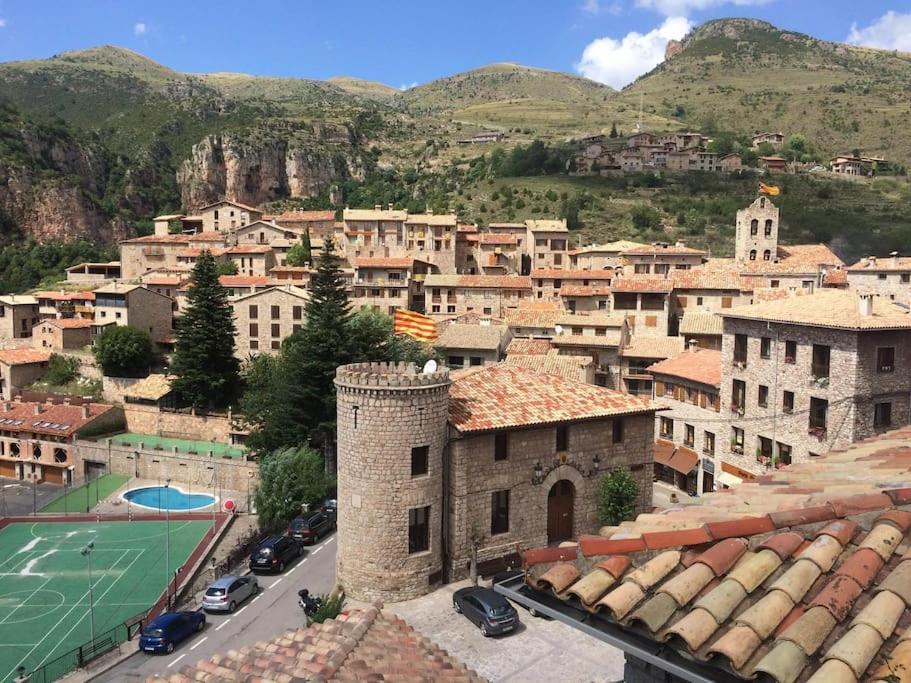 Cal Cinto - Apartamento Rustico Y Renovado 7P Guardiola de Berga Kültér fotó